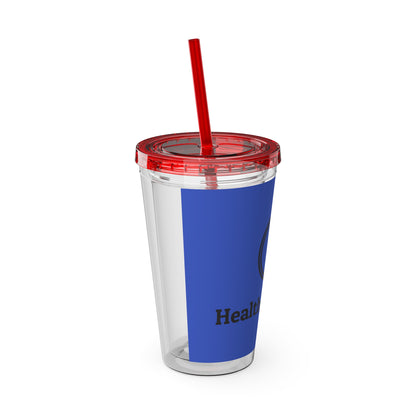 Sunsplash Tumbler with Straw, 16oz