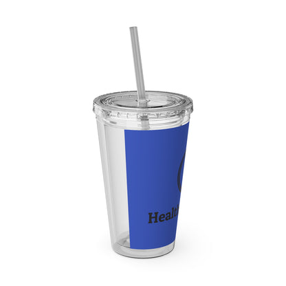 Sunsplash Tumbler with Straw, 16oz