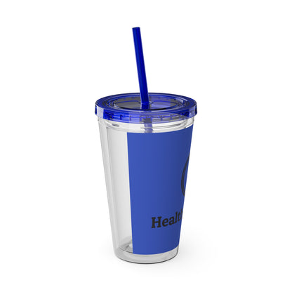 Sunsplash Tumbler with Straw, 16oz