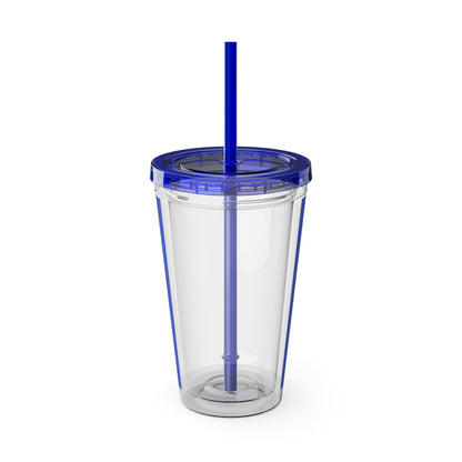 Sunsplash Tumbler with Straw, 16oz