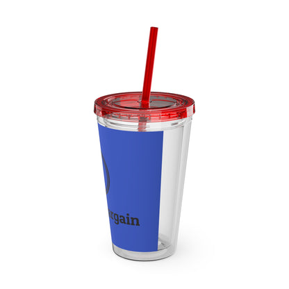 Sunsplash Tumbler with Straw, 16oz