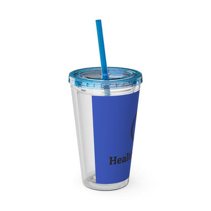 Sunsplash Tumbler with Straw, 16oz