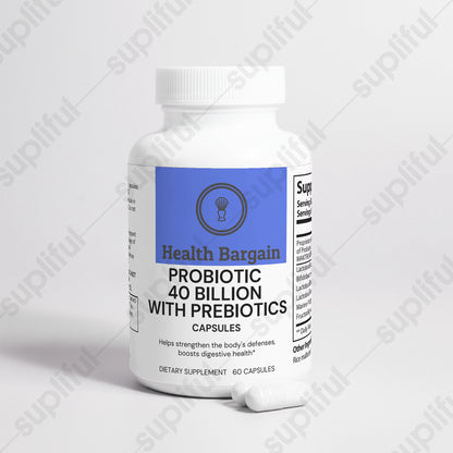 Probiotic 40 Billion with Prebiotics